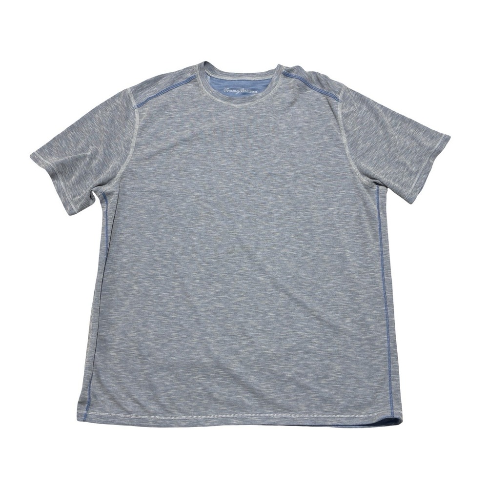 Tommy Bahama Men's Pima Cotton T Shirt Blue Size XL 24 x 29